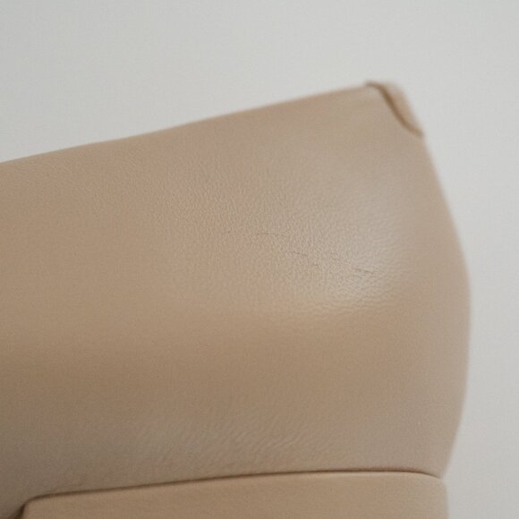 Easy Spirit Caldise Leather Low Heel Dress Shoes in Lite Latte Tan - Picture 15 of 16